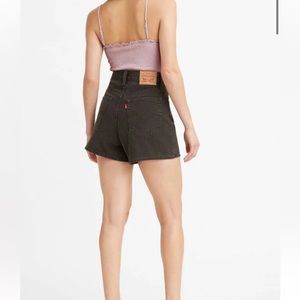 Levis High Waisted Mom Shorts